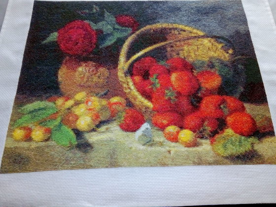 Этап процесса «Strawberries (small) GK1262»