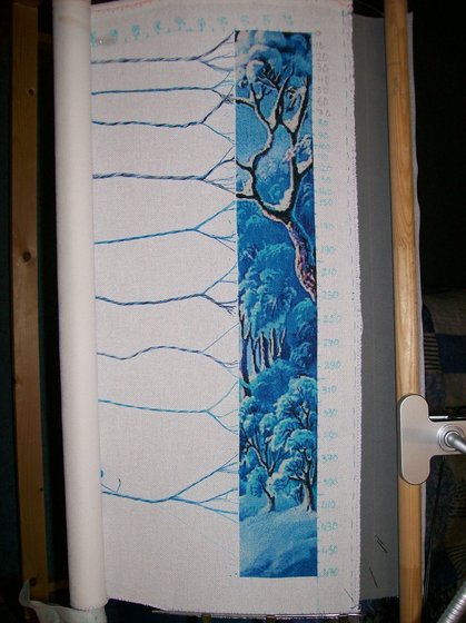 Этап процесса «Зимние сумерки»