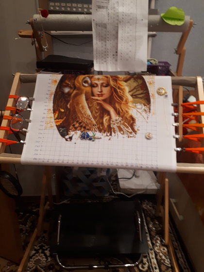 Этап процесса «Подружка Осень.»