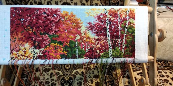 Этап процесса «Пора ярких красок ( М.П. Студия, НВ-258)»