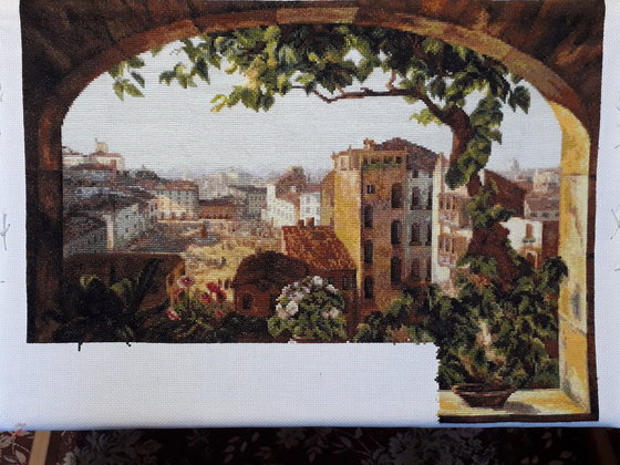 Этап процесса «Окно в Рим»