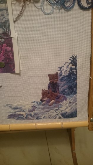 Этап процесса «Семья волков»