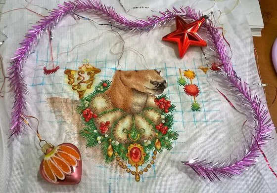 Этап процесса «Сияние севера»