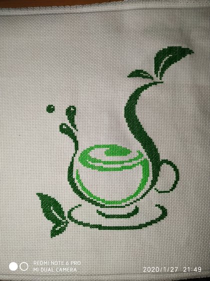 Этап процесса «Чая тоже три.»