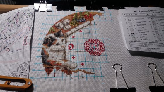 Этап процесса «часы "Домовенок поварешкин"»