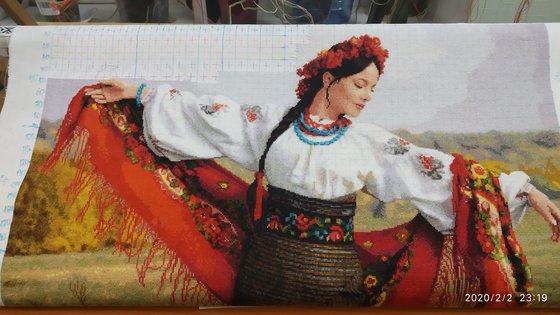 Этап процесса «Украиночка»