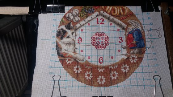 Этап процесса «часы "Домовенок поварешкин"»