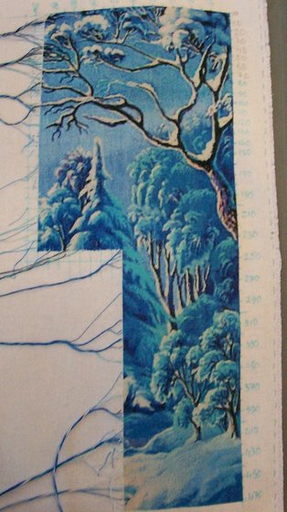 Этап процесса «Зимние сумерки»