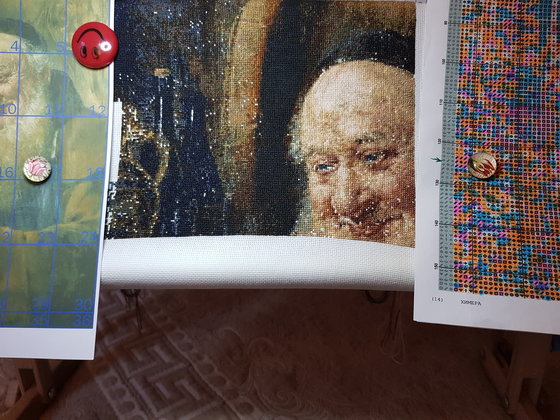 Этап процесса «"Винодел"(художник Эрнест Новак), от Химеры»