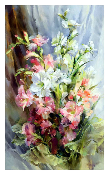 Этап процесса «Гладиолусы»