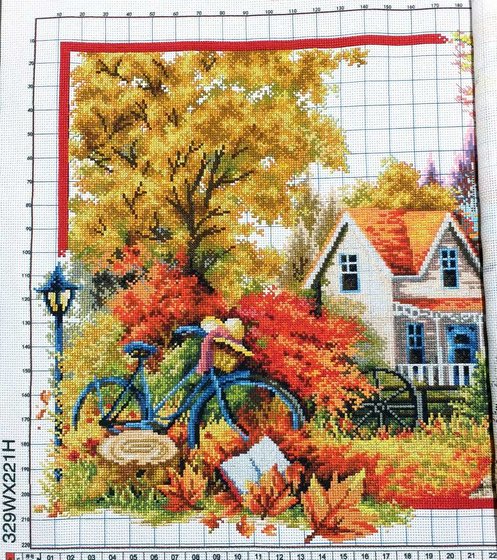 Этап процесса «Осень идет»