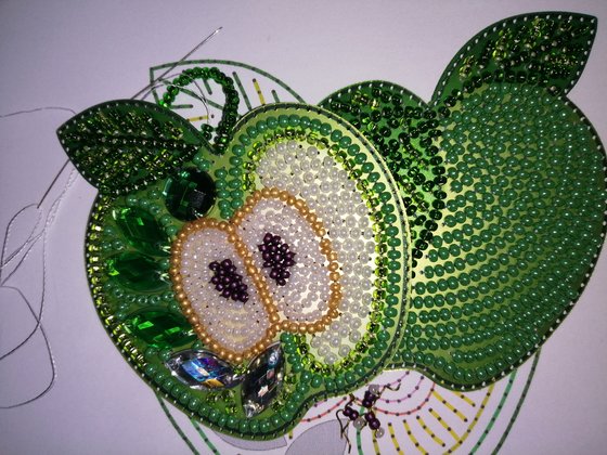 Этап процесса «Новогодние игрушки. Второй сезон.»