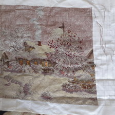 Процесс «Зимняя деревня»