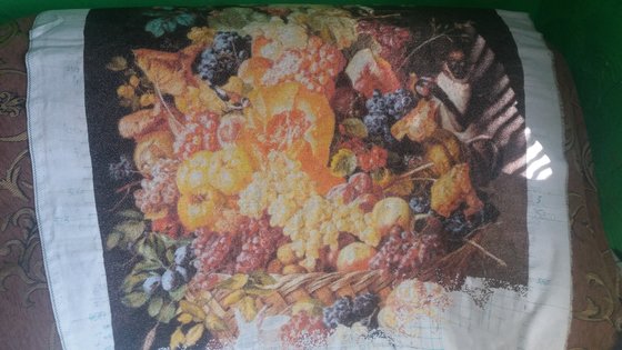 Этап процесса «корзина фруктов с животными»