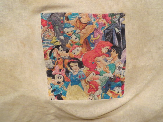 Этап процесса «путешествие по мультфильмам диснея»