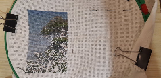 Этап процесса «Горный водопад»