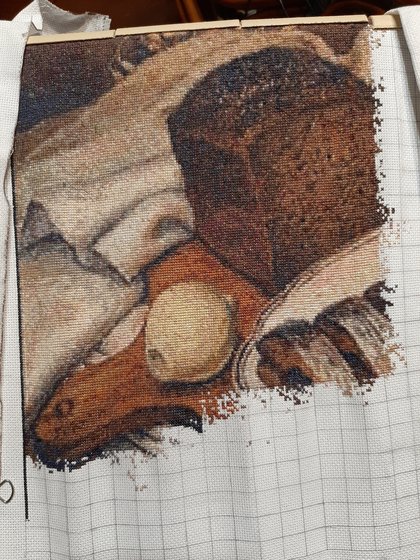 Этап процесса «Мужской натюрморт»