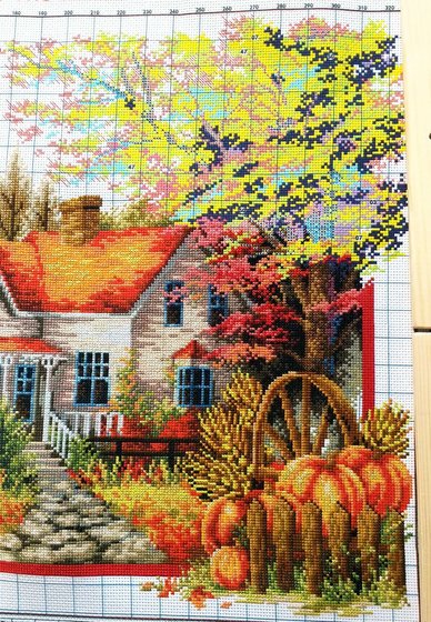 Этап процесса «Осень идет»