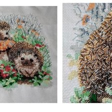 Процесс «Ежики в бруснике.»