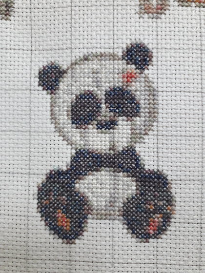 Этап процесса «Подушка детская ( мультяшки)»