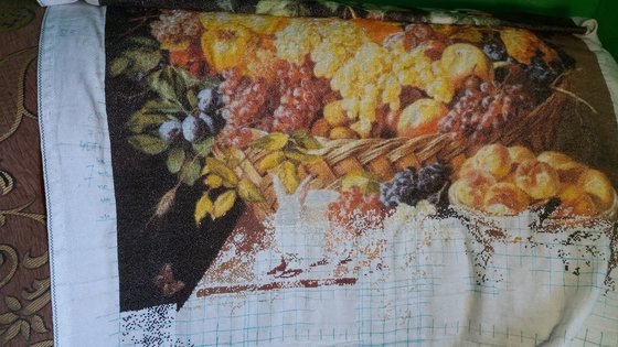 Этап процесса «корзина фруктов с животными»