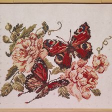 Процесс «Пионы и бабочки»