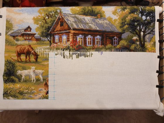 Этап процесса «Деревенский полдень»