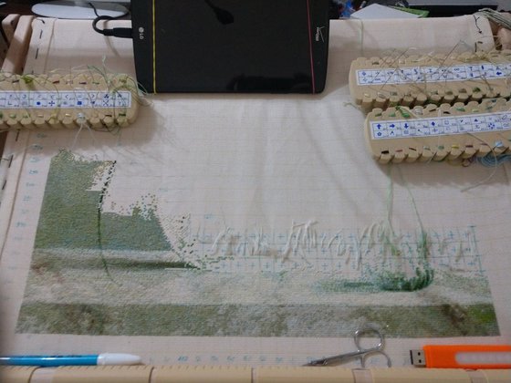 Этап процесса «Орхидеи»