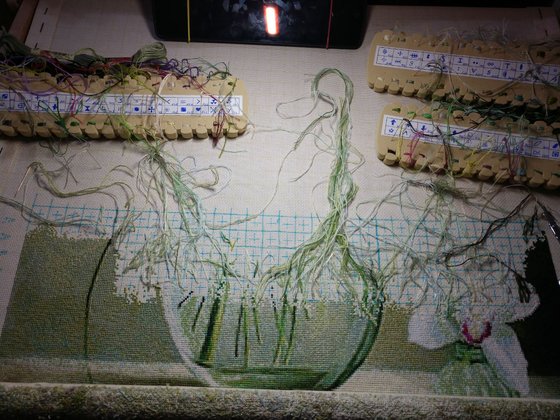 Этап процесса «Орхидеи»