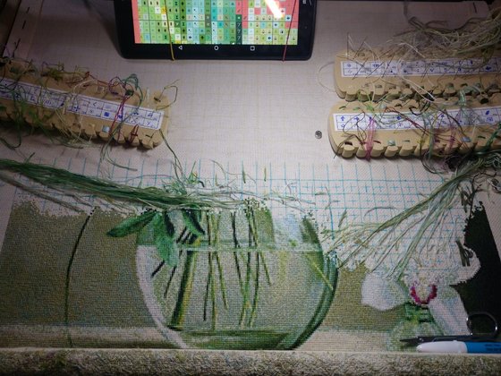 Этап процесса «Орхидеи»