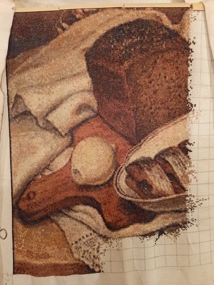 Этап процесса «Мужской натюрморт»