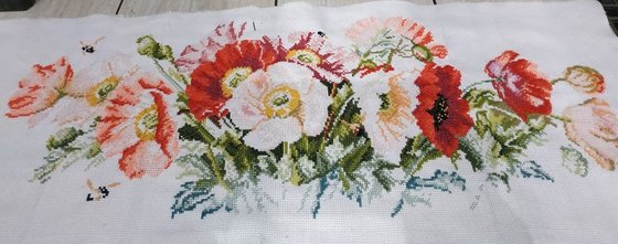 Этап процесса «Маковая феерия.»