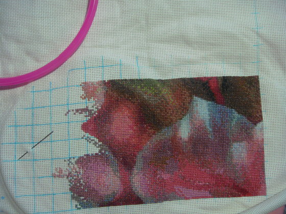 Этап процесса «Розовый какаду»