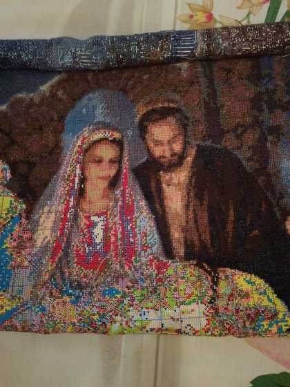 Этап процесса «Рождение Иисуса Христа.»