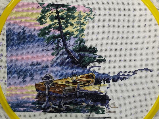 Этап процесса «Morning Lake»