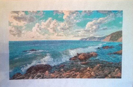 Этап процесса «Морской прибой»