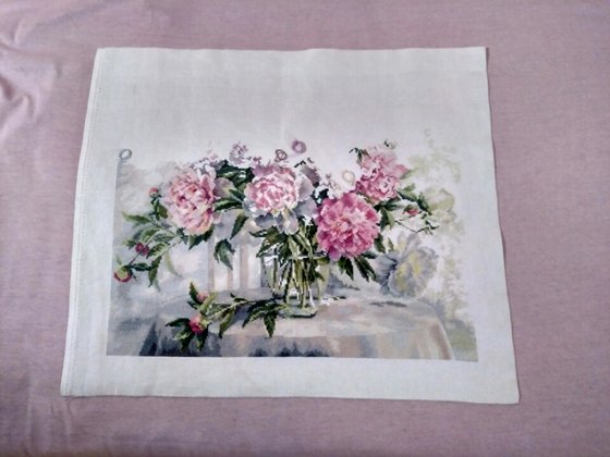 Этап процесса «Пионы от "Алисы"»