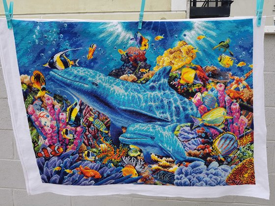 Этап процесса «Подводное царство»