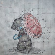 Процесс «Тедди с зонтиком»