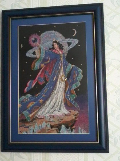 Этап процесса «Очаровательная волшебница.»