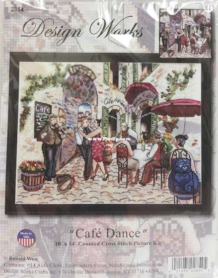 Этап процесса «Вест. кафе данс.»