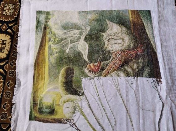 Этап процесса «Кот»