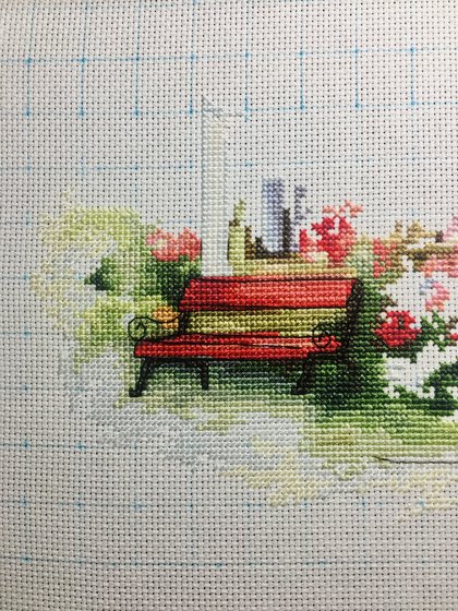 Этап процесса «"Красивый загородный домик" от Luka-s»