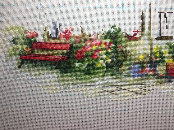 Этап процесса «"Красивый загородный домик" от Luka-s»