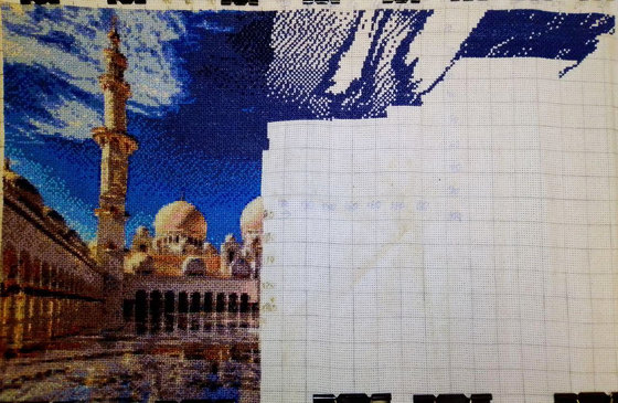 Этап процесса «Мечеть шейха Заїда в Абу Дабі (19.05.2020 - 17.12.2020)»