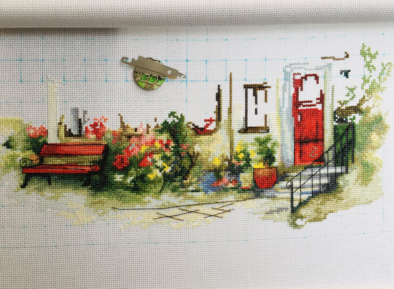 Этап процесса «"Красивый загородный домик" от Luka-s»