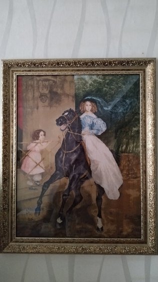 Этап процесса «всадница»