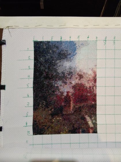 Этап процесса «Домик в лесу»