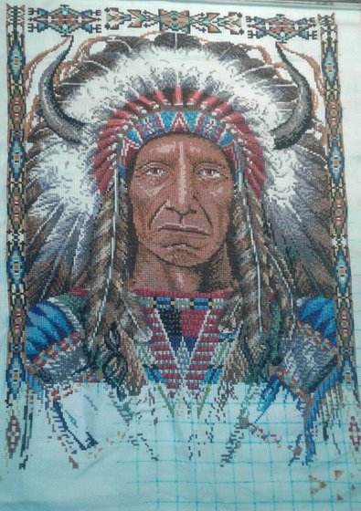 Этап процесса «Индеец»