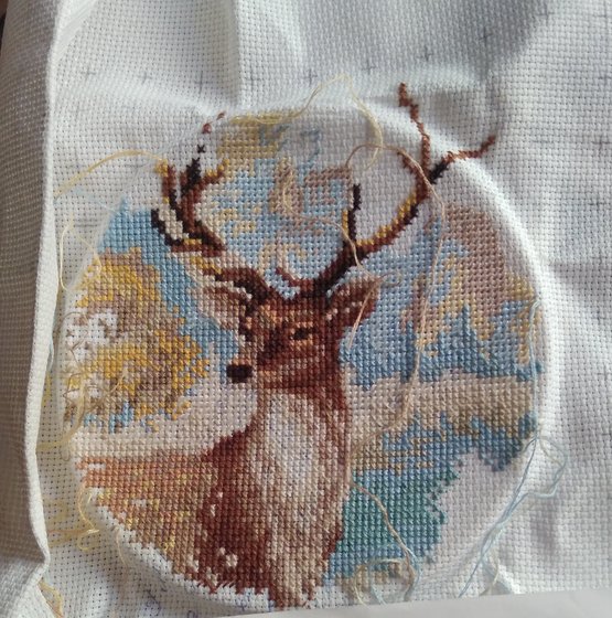 Этап процесса «Олень»